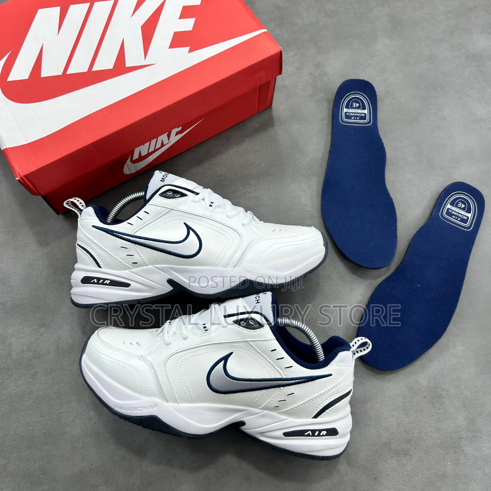Nike Quality Luxury Men White Sneakers