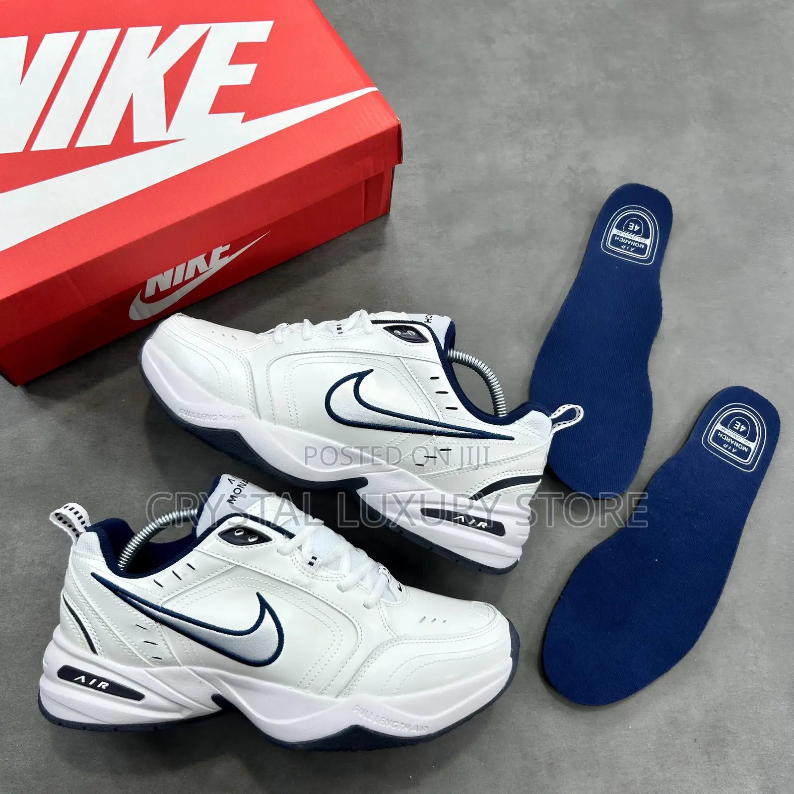 Nike Quality Luxury Men White Sneakers