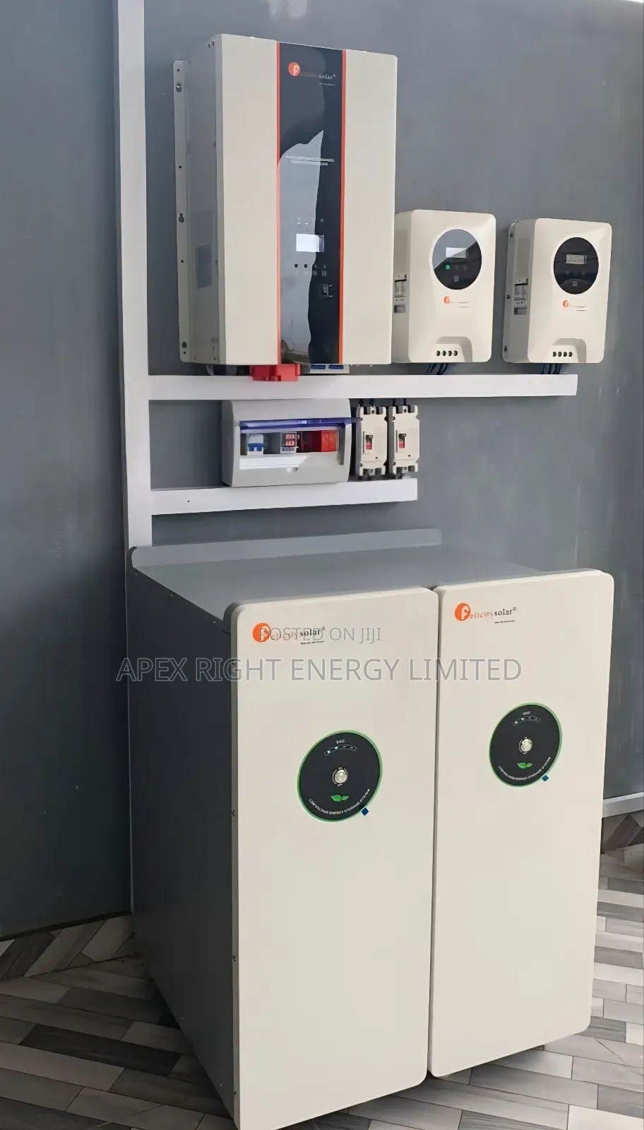 10kva Felicity Inverter Setup+30kwh Lithium+24pcs-650w Panel