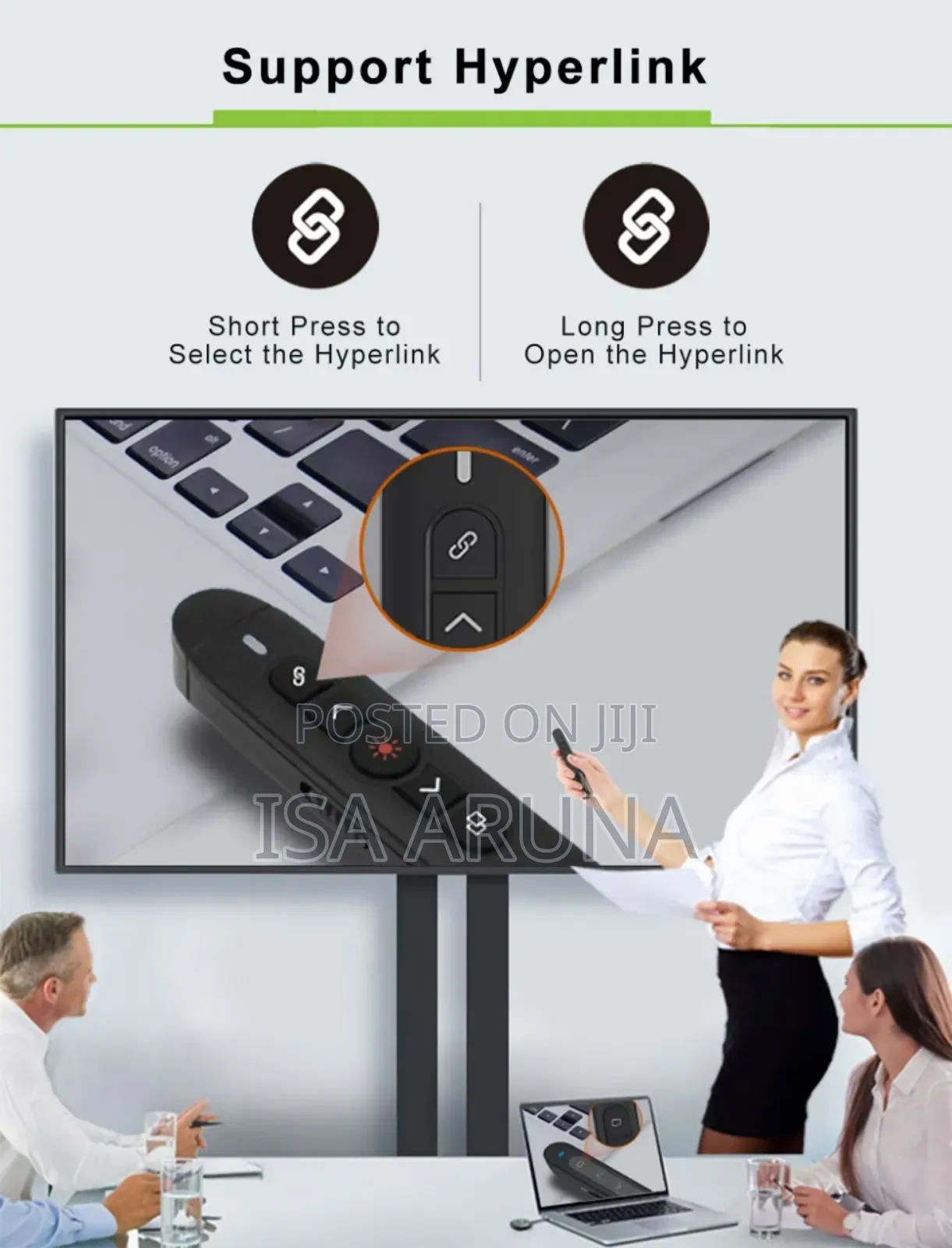 Wireless Presentation Remote Control Laser Pen