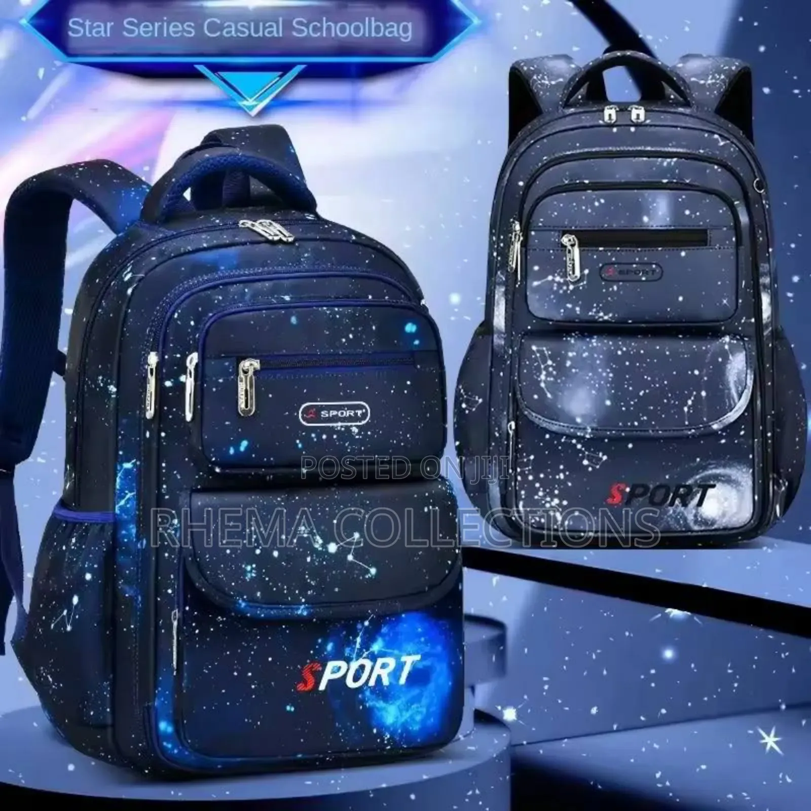 Big Size Quality Thick Waterproof Sport School Bag