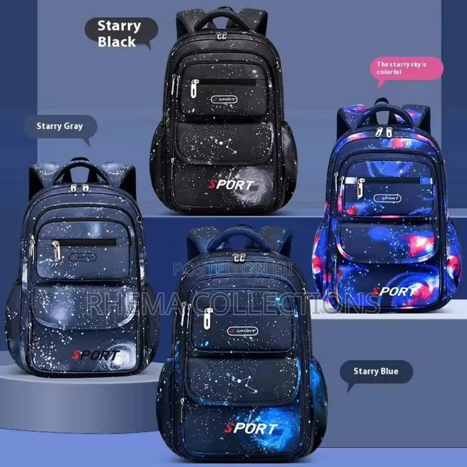 Big Size Quality Thick Waterproof Sport School Bag