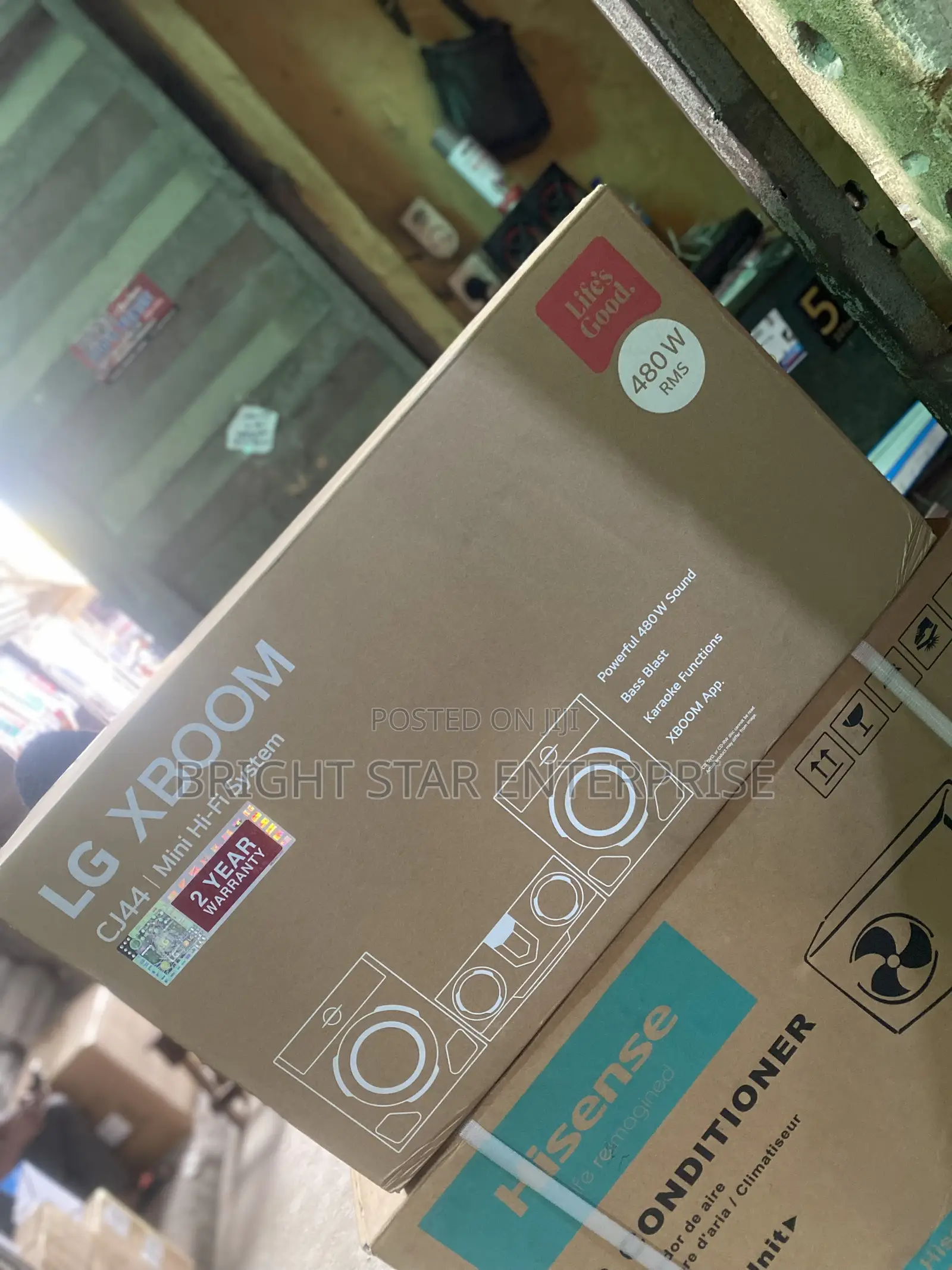 Xboom Mini Hi -Fi System Model Cj44 With Two Years Warranty