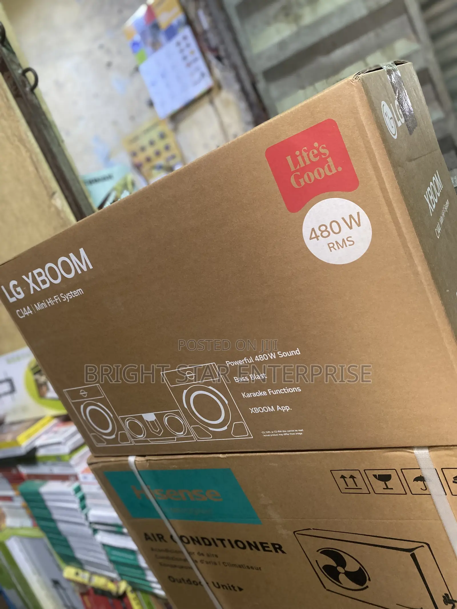 Xboom Mini Hi -Fi System Model Cj44 With Two Years Warranty