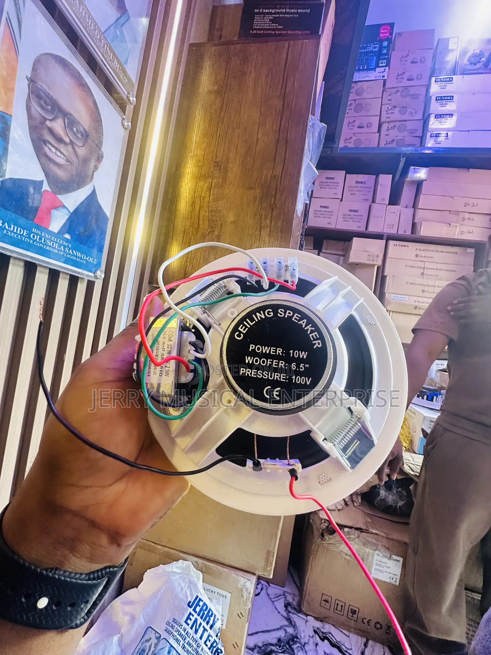 10watts Passive Ceiling Speakers