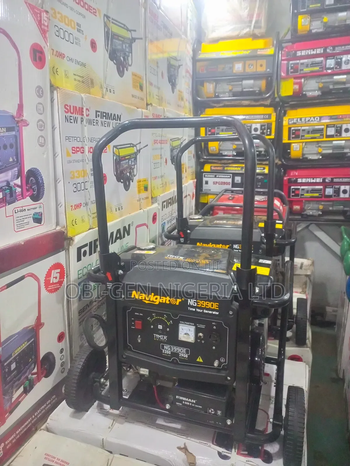 Sumec Navigator Ng3990es Timer Generator Set
