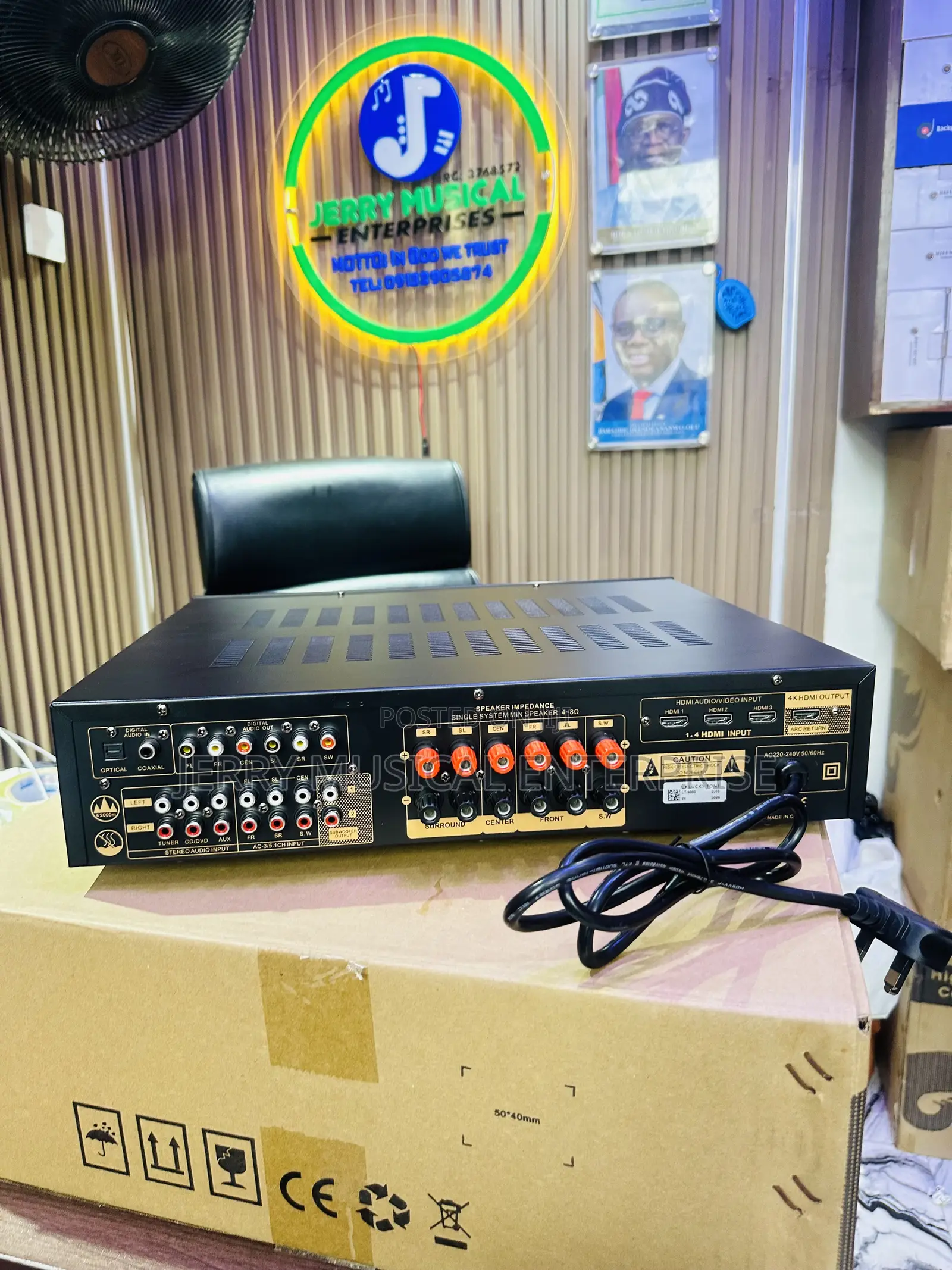 Lucky Tone Hdmi Amplifier For Projector With Bluetooth Etc