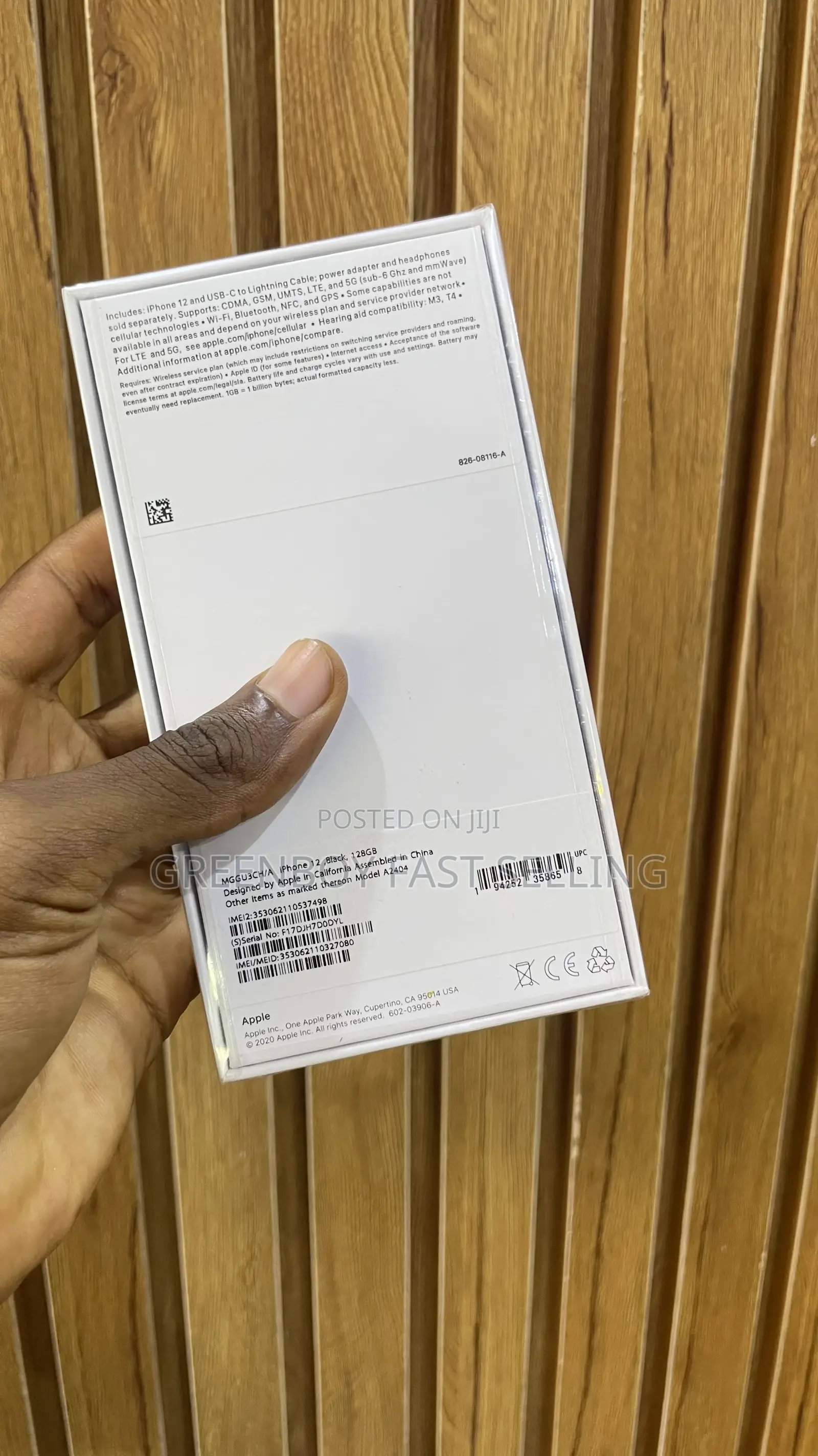 New Apple iPhone 12 128 GB Blue