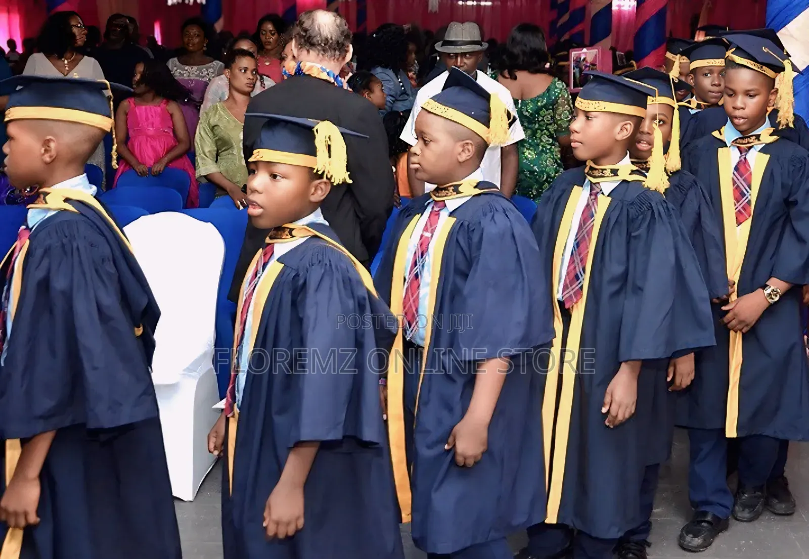 Navy Blue Preschool Graduation Gown Bulk Rental