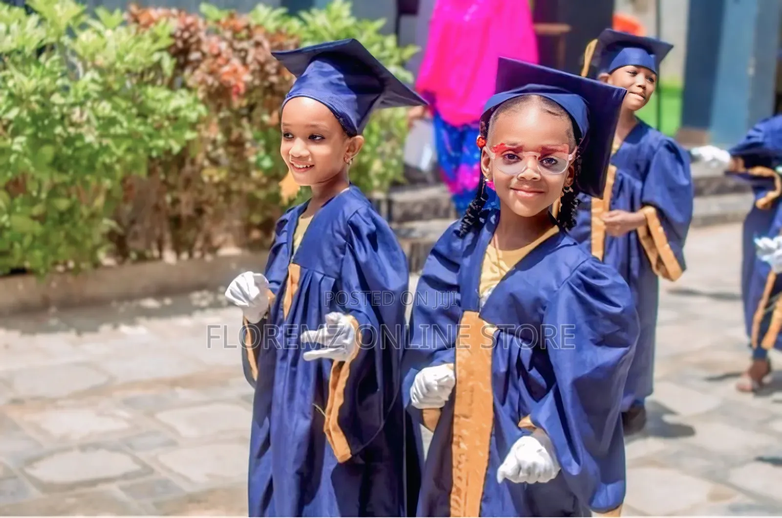 Navy Blue Preschool Graduation Gown Bulk Rental