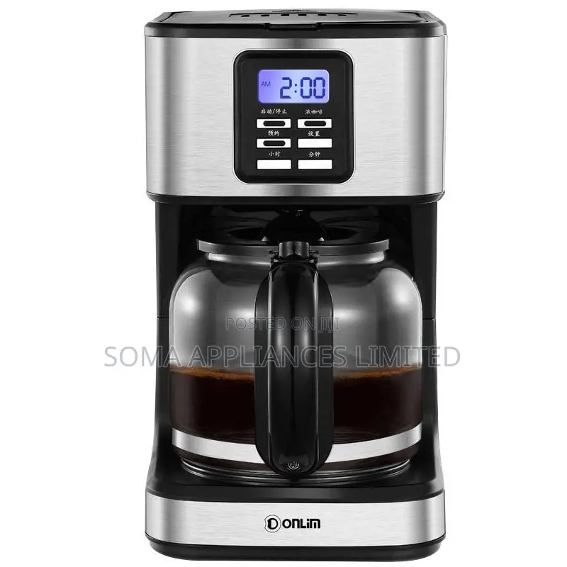Donlim Dl-Kf400s Automatic Drip Coffee Machine
