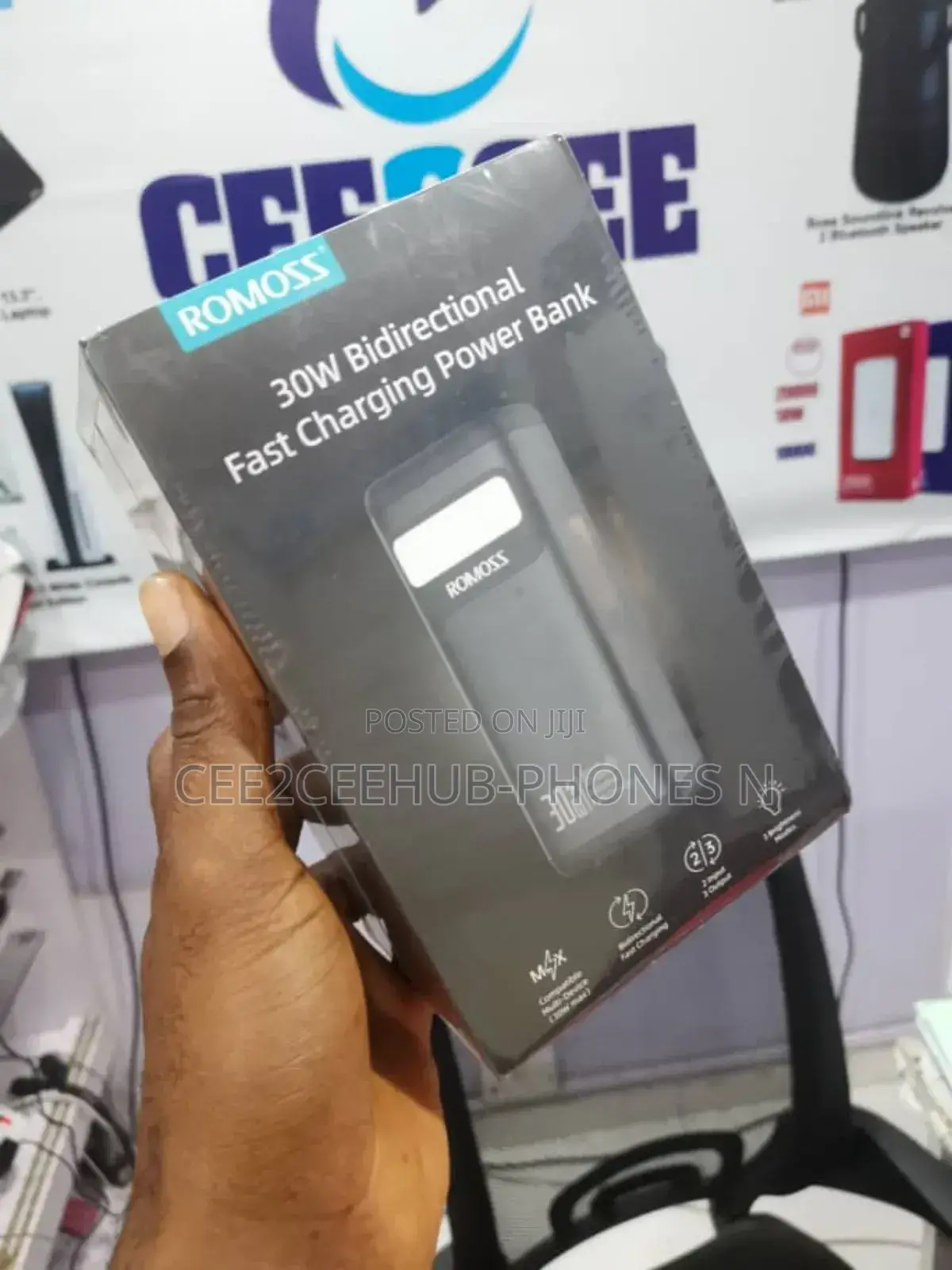 Romoss 30w 30,000mah Bidirectional Powerbank