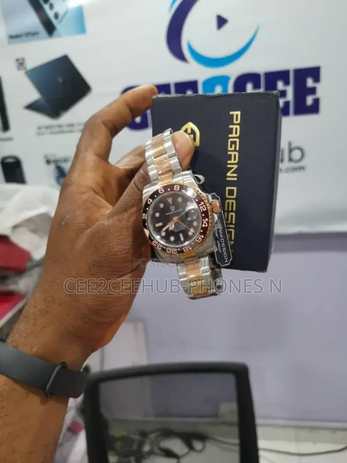 Pagani Mechanical Unisex Designers Watch With Date