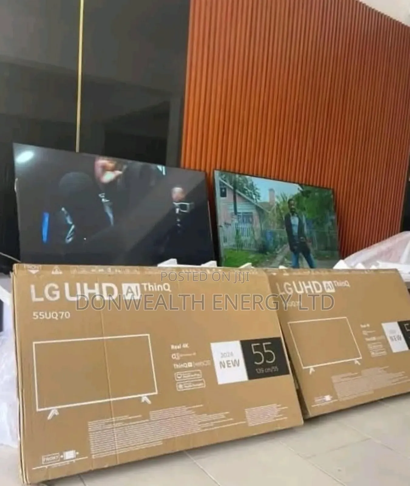 Bordless Original 55inches Lg, With Free Wall Bracket
