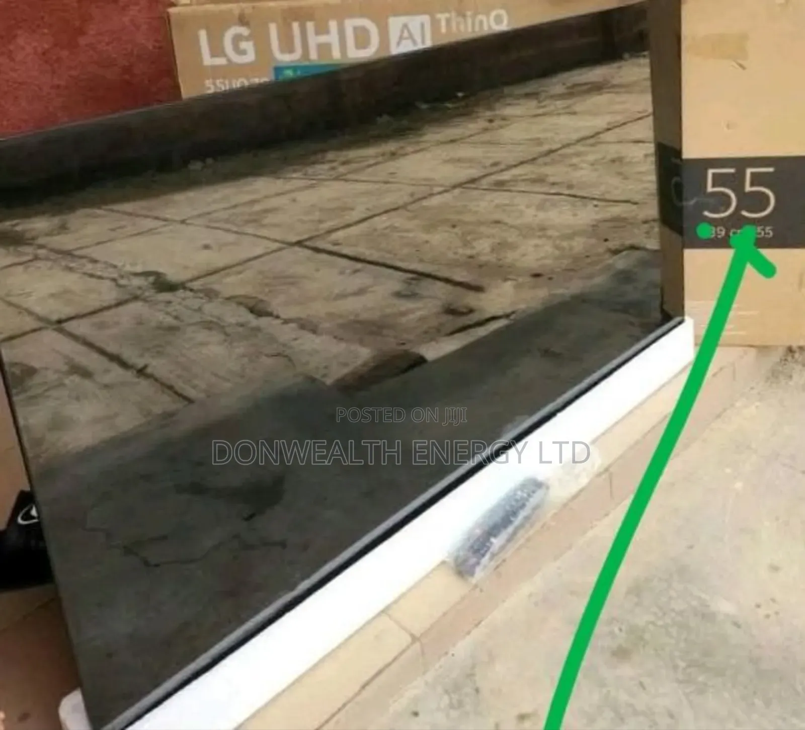Bordless Original 55inches Lg, With Free Wall Bracket