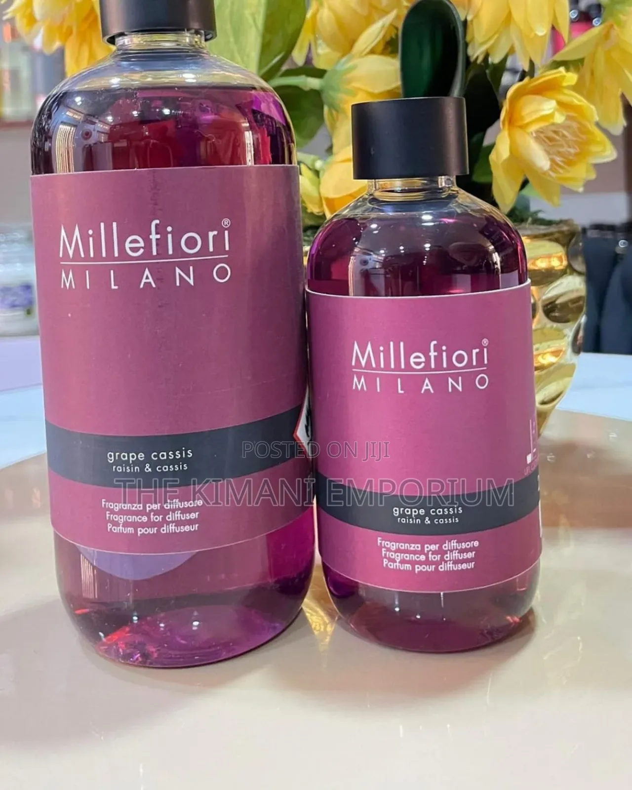 Grape Cassis Millefiori Refill Diffuser 500ml