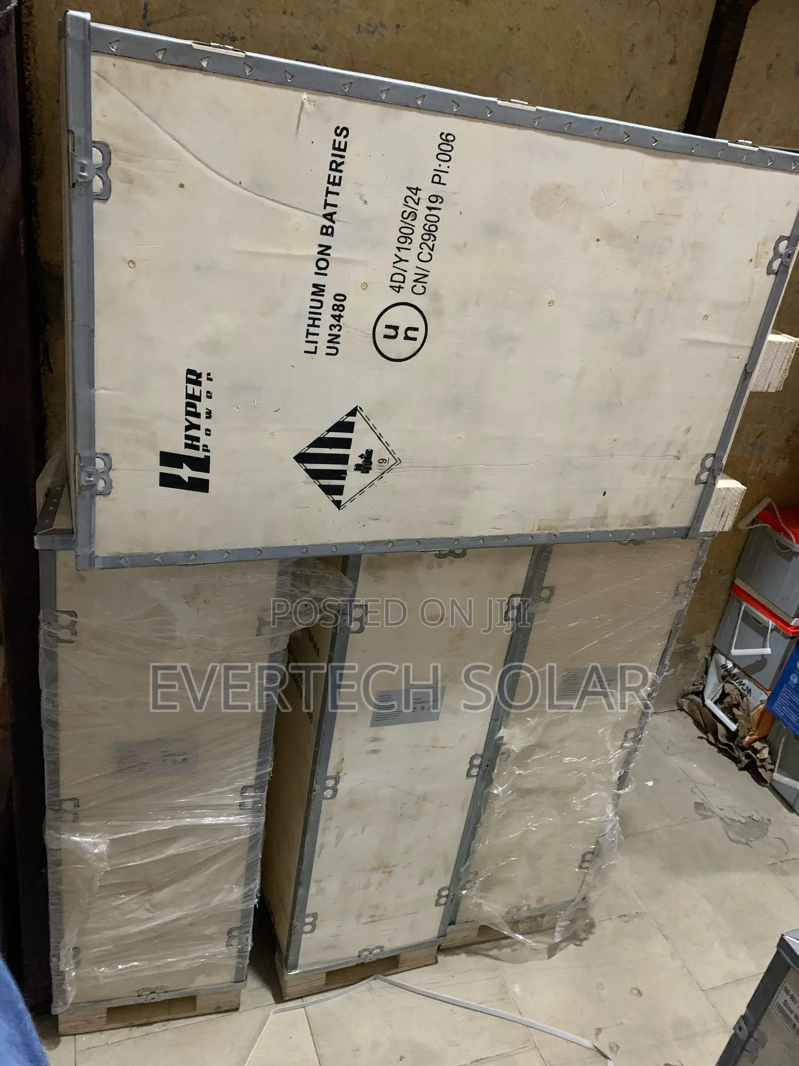 Hyper Power 15kwhs 51.2v Lithium Ion Battery