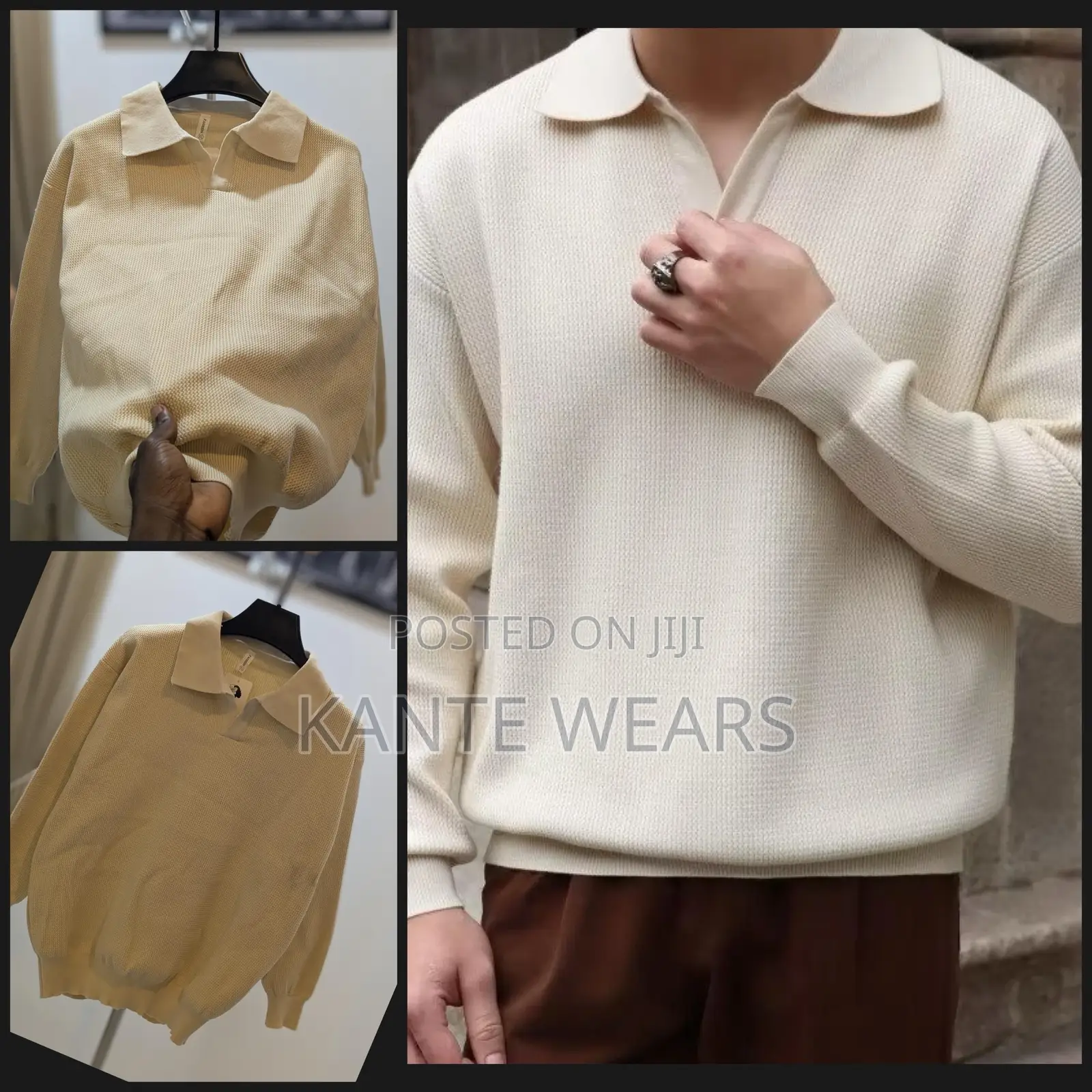 Collar Sweat Shirt