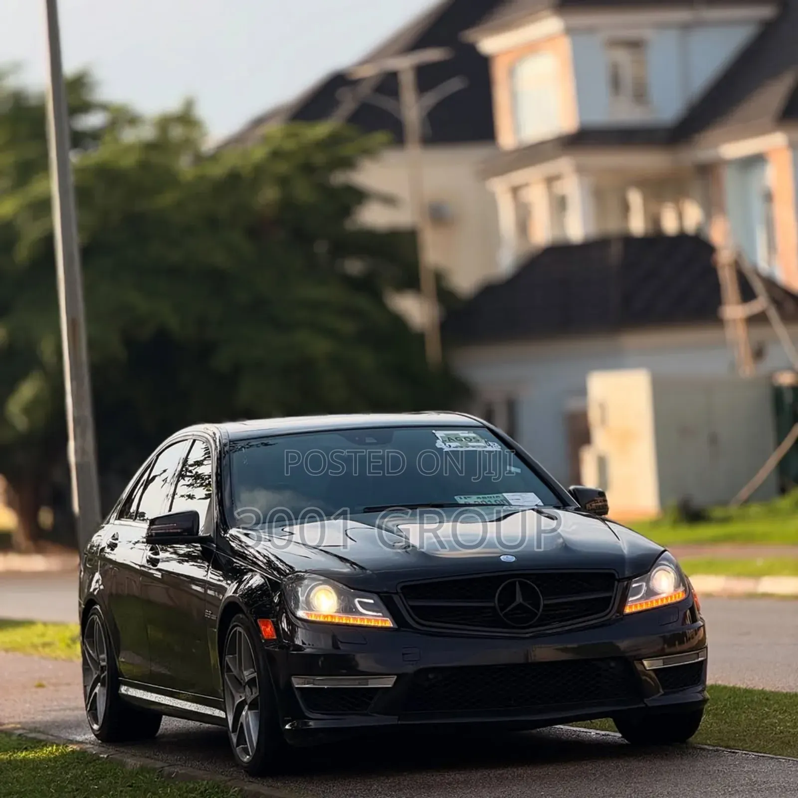 Mercedes-Benz C63 2014 Black
