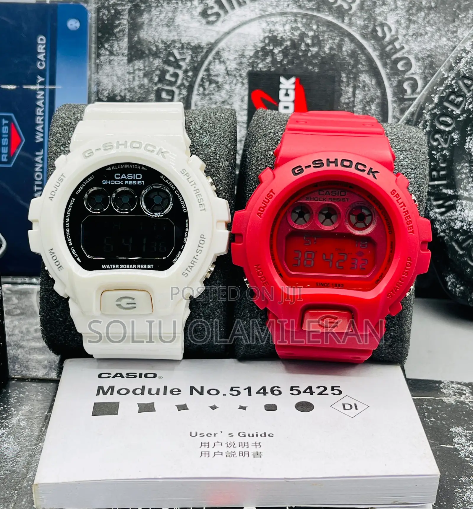 Gshock Watch Full-Brand Package*