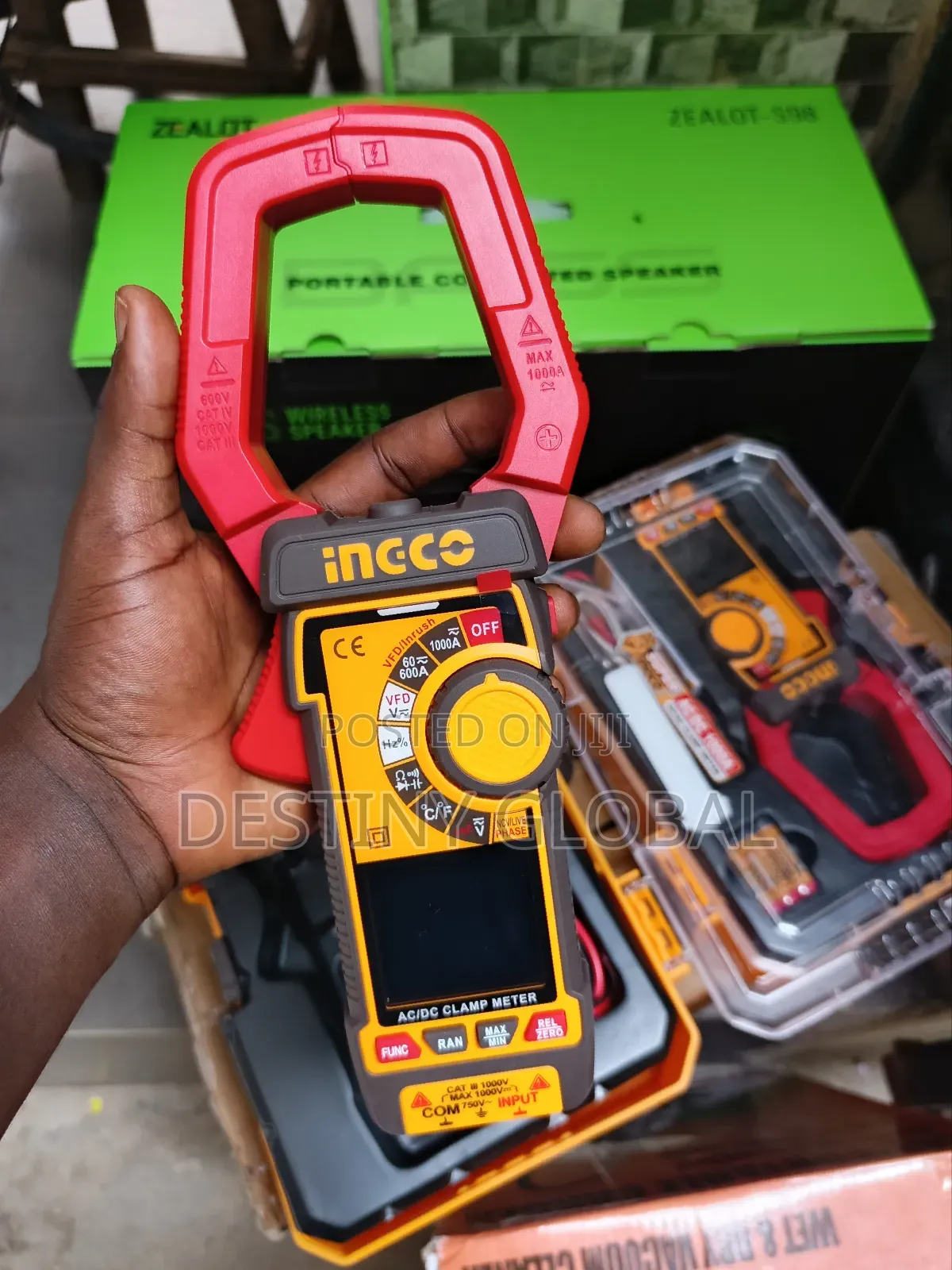 Ac/Dc Clamp Meter 1000v