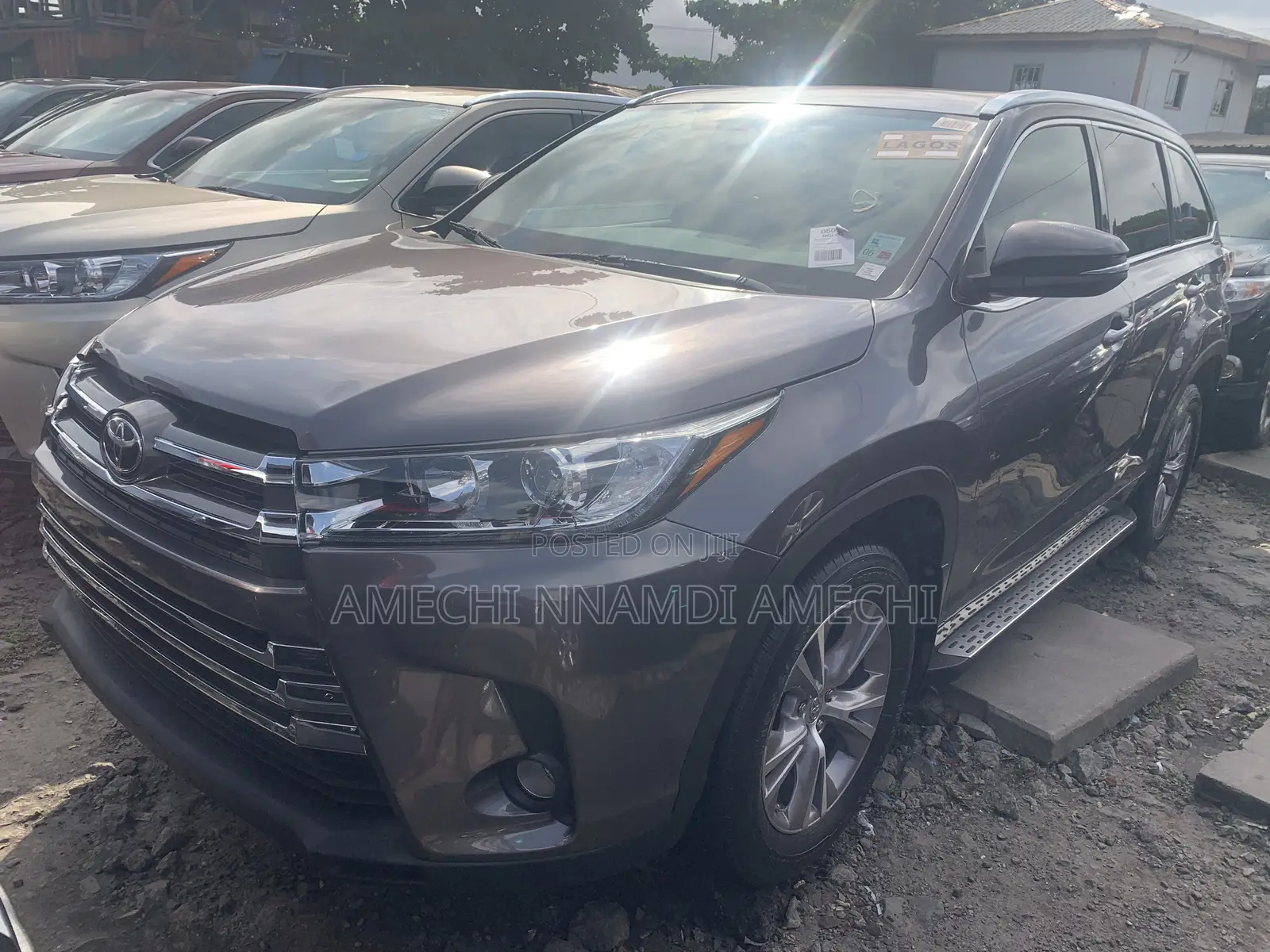 Toyota Highlander XLE 4dr SUV (3.5L 6cyl 6A) 2015 Gray