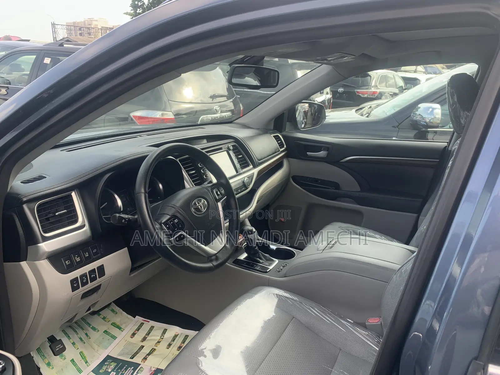 Toyota Highlander Limited V6 4x4 (3.5L 6cyl 6A) 2016 Blue