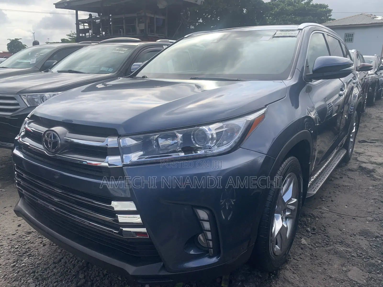 Toyota Highlander Limited V6 4x4 (3.5L 6cyl 6A) 2016 Blue