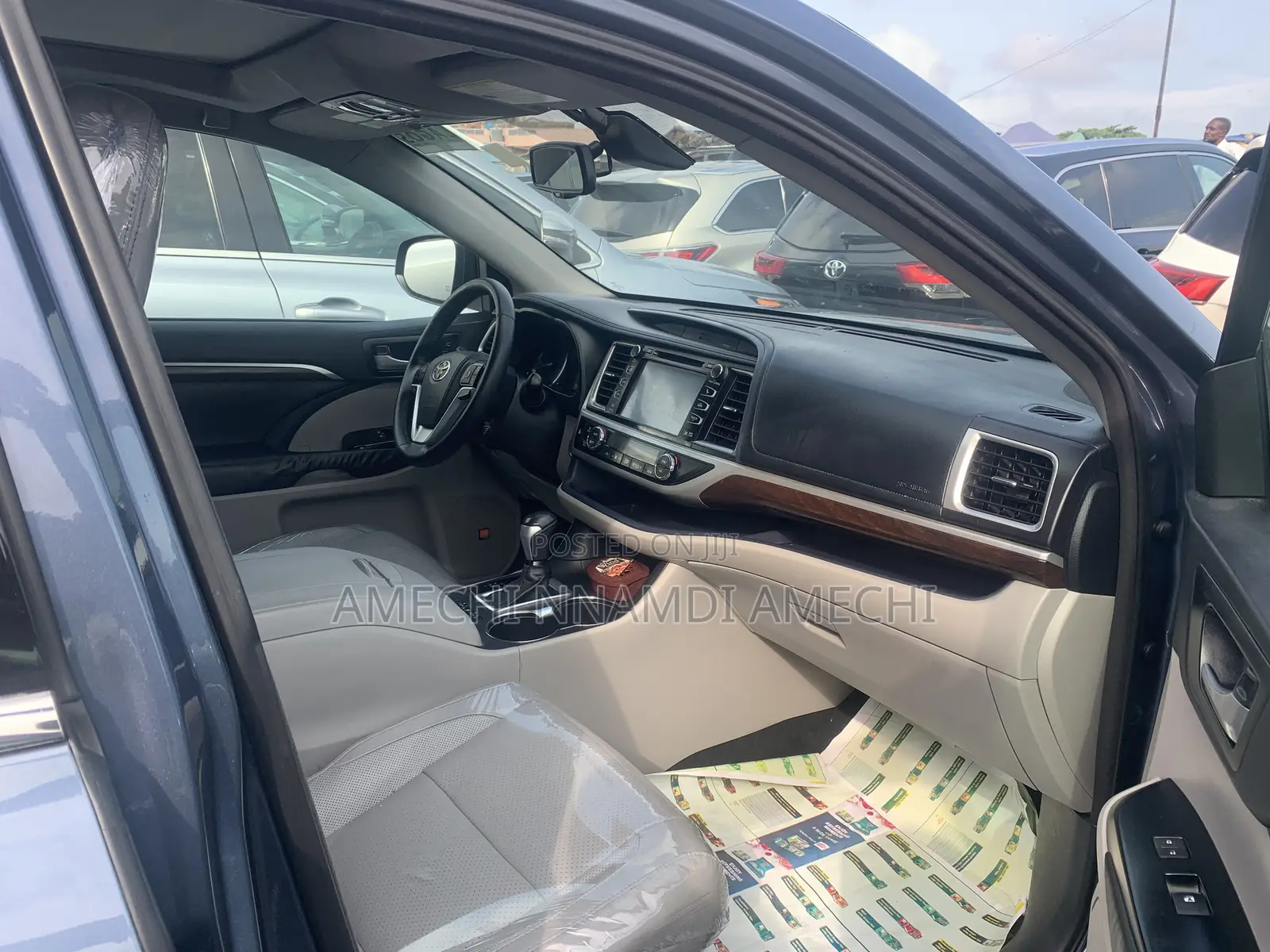 Toyota Highlander Limited V6 4x4 (3.5L 6cyl 6A) 2016 Blue