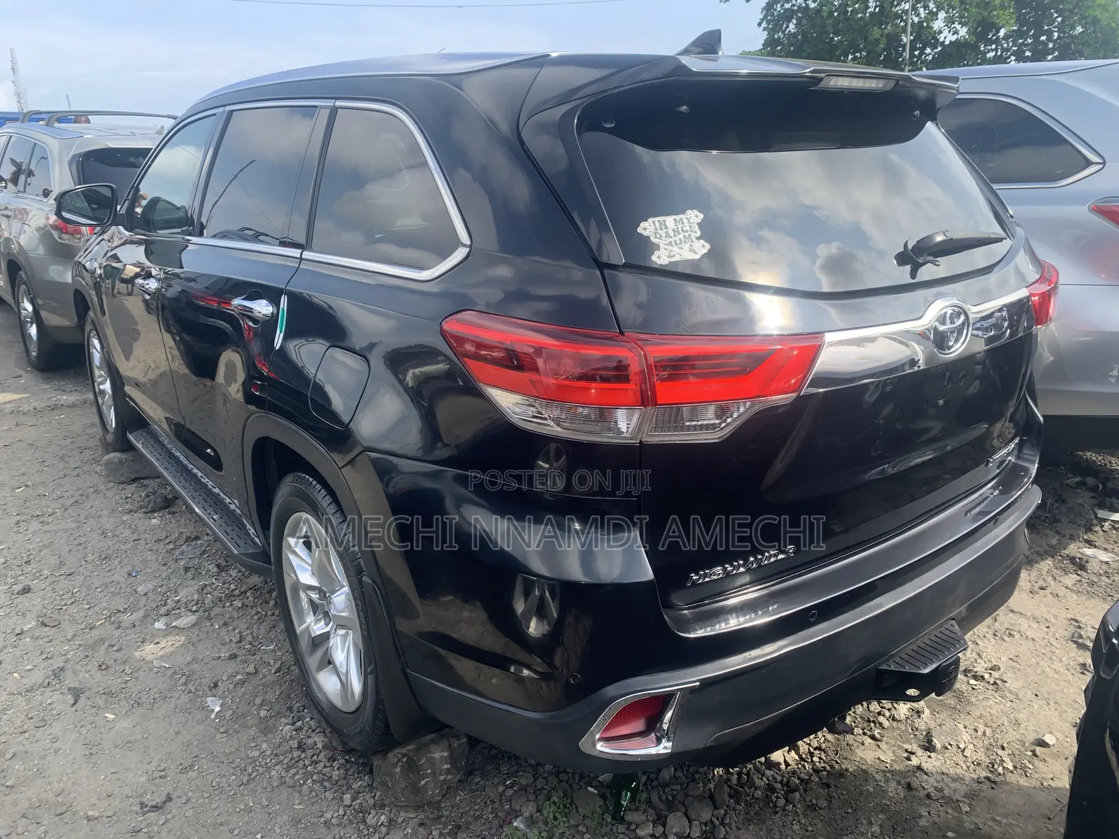 Toyota Highlander Limited Platinum V6 4x4 (3.5L 6cyl 6A) 2016 Black