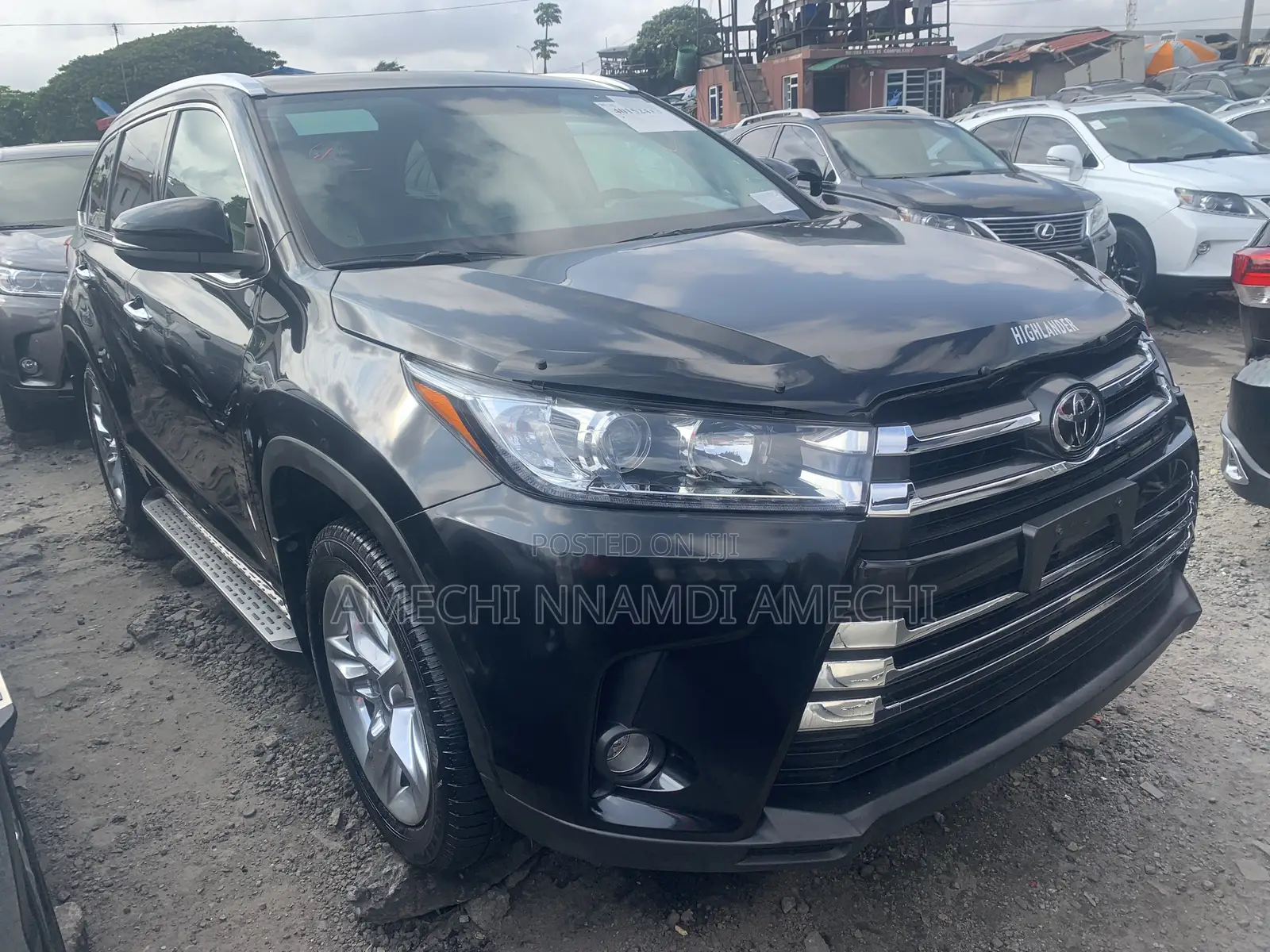 Toyota Highlander Limited Platinum V6 4x4 (3.5L 6cyl 6A) 2016 Black