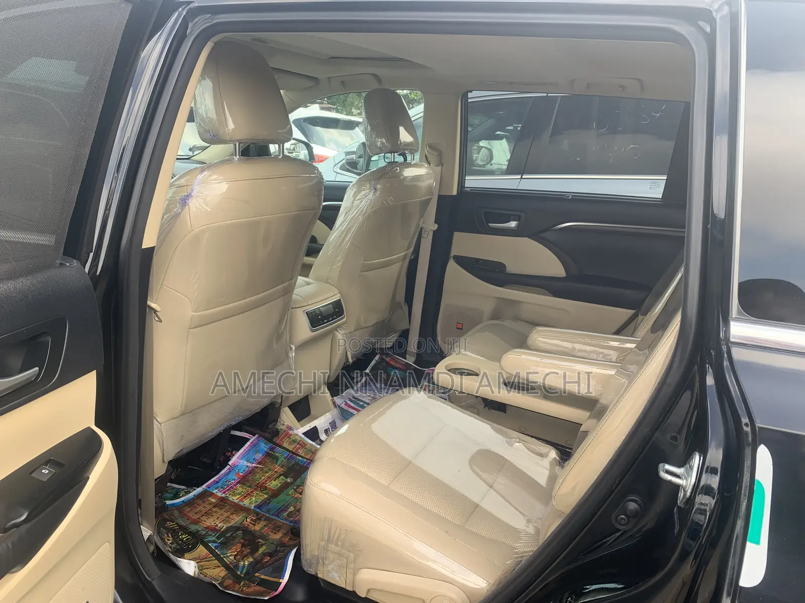 Toyota Highlander Limited Platinum V6 4x4 (3.5L 6cyl 6A) 2016 Black