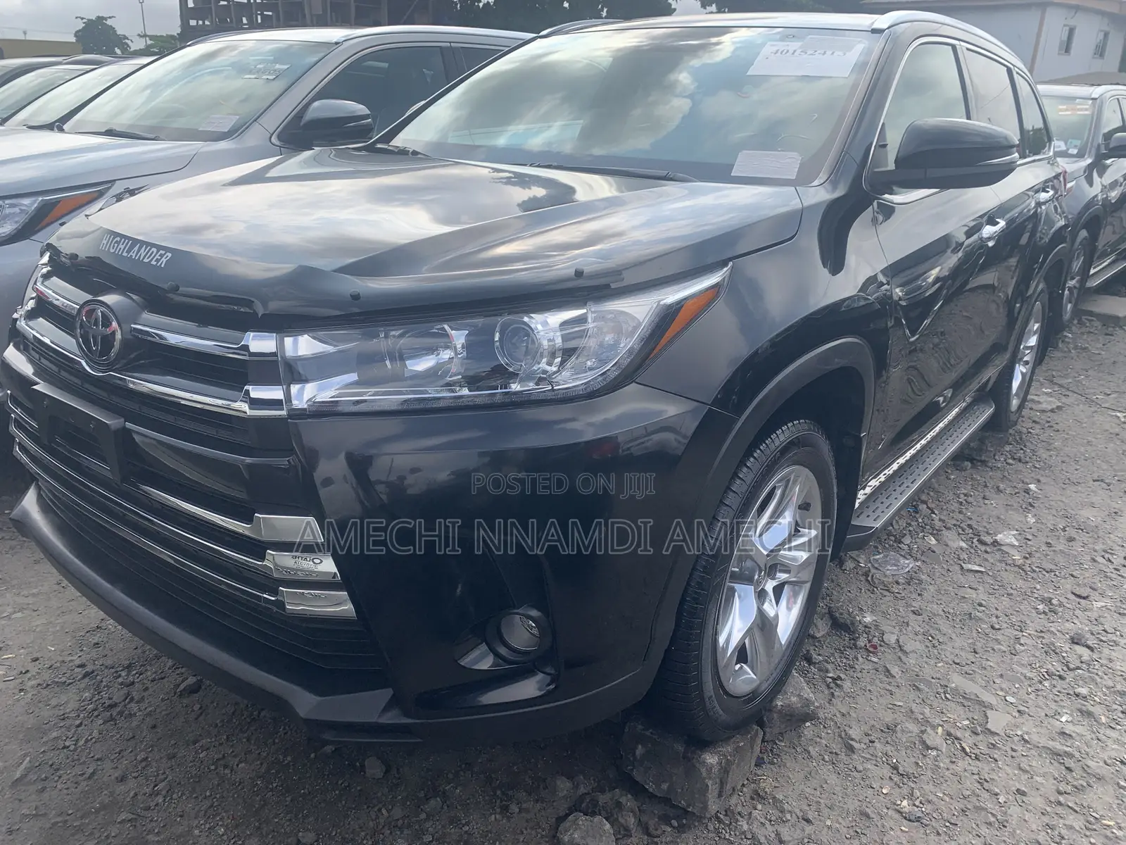 Toyota Highlander Limited Platinum V6 4x4 (3.5L 6cyl 6A) 2016 Black