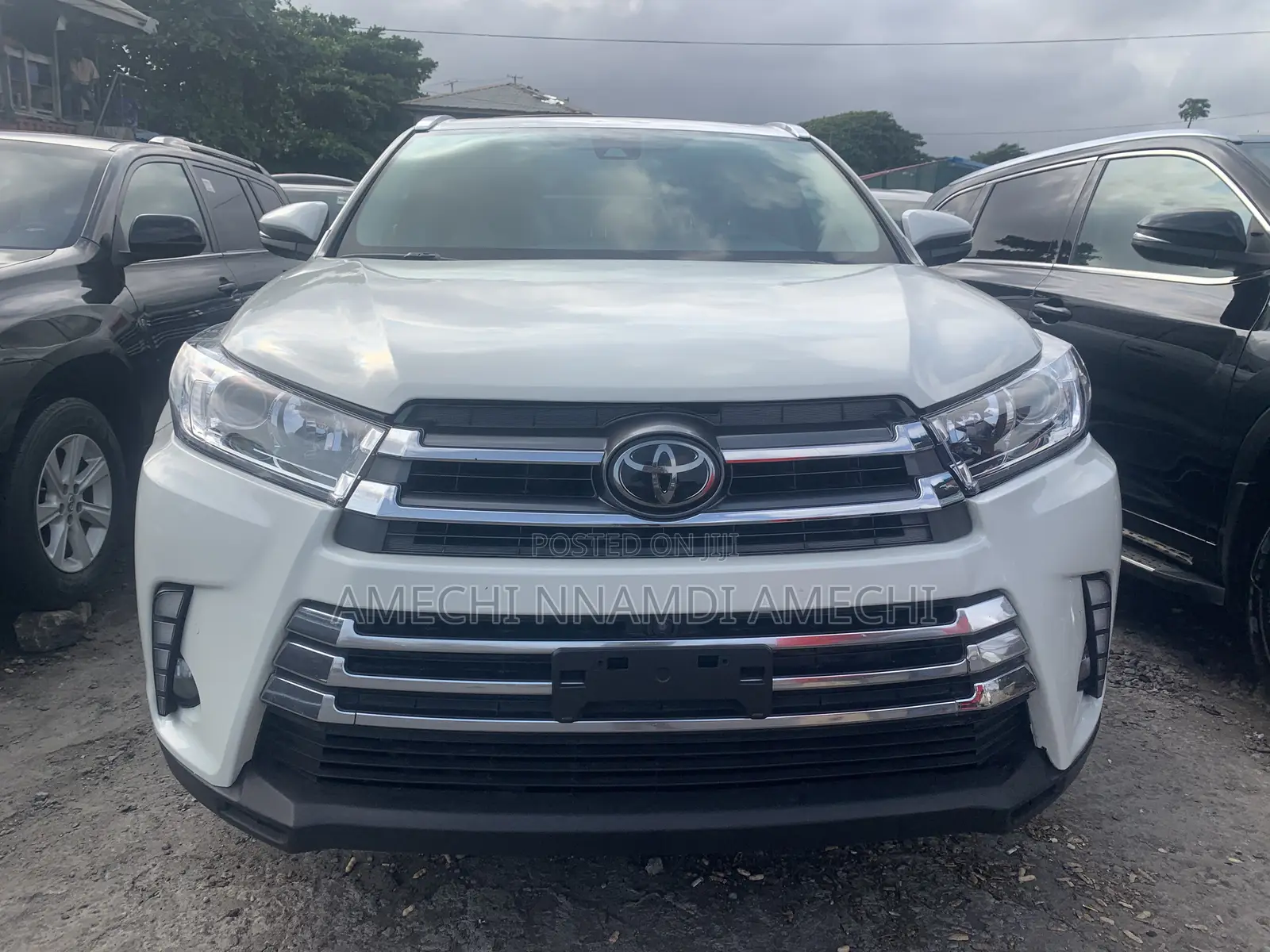 Toyota Highlander Limited Platinum 4x4 V6 (3.5L 6cyl 8A) 2018 White