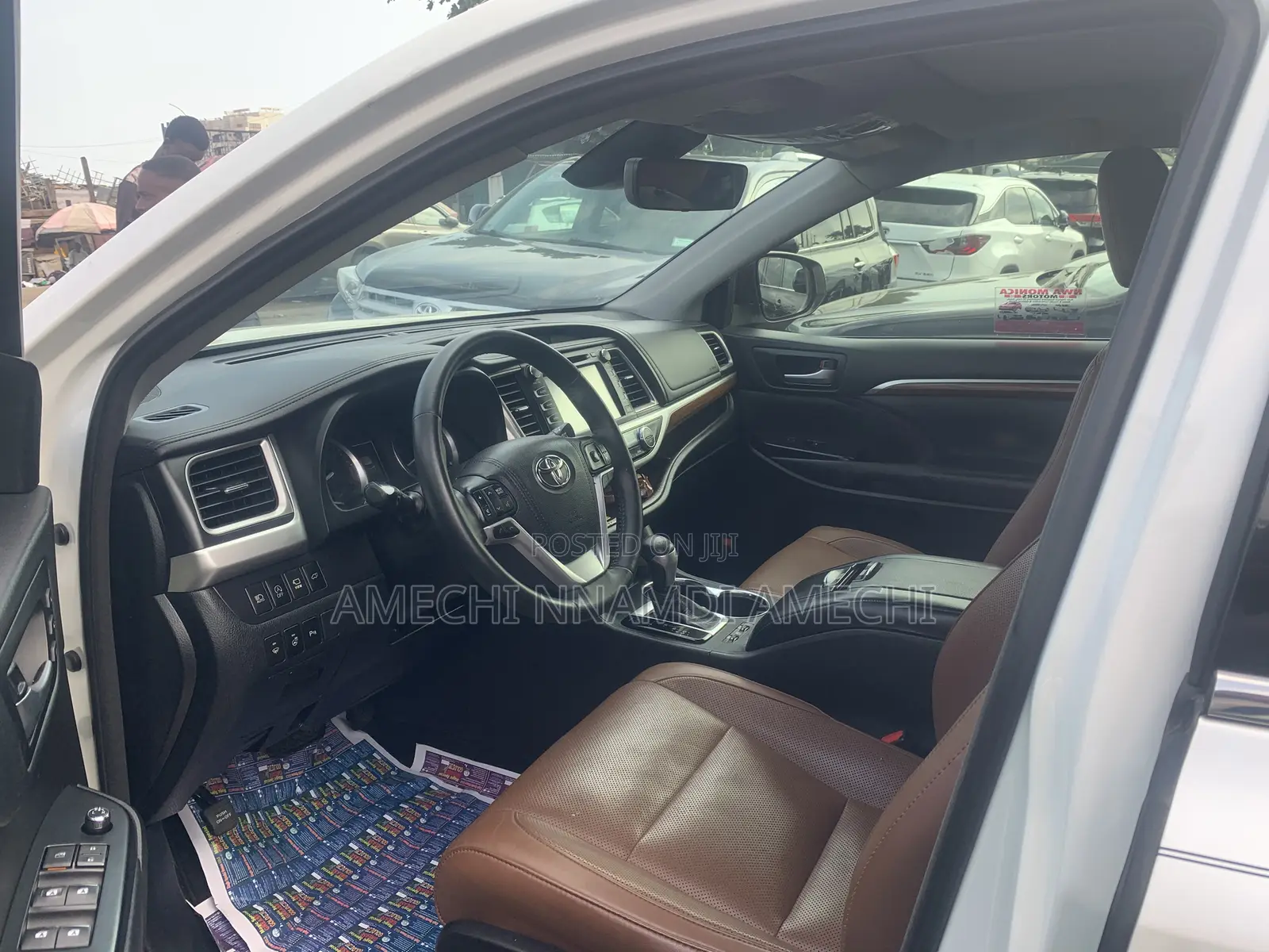 Toyota Highlander Limited Platinum 4x4 V6 (3.5L 6cyl 8A) 2018 White