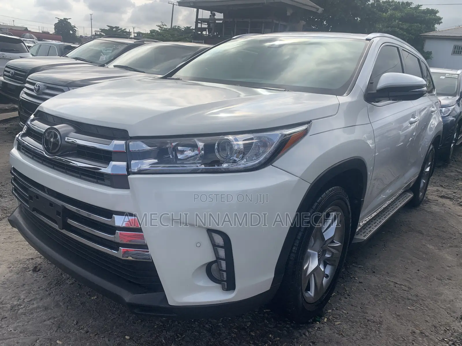 Toyota Highlander Limited Platinum 4x4 V6 (3.5L 6cyl 8A) 2018 White