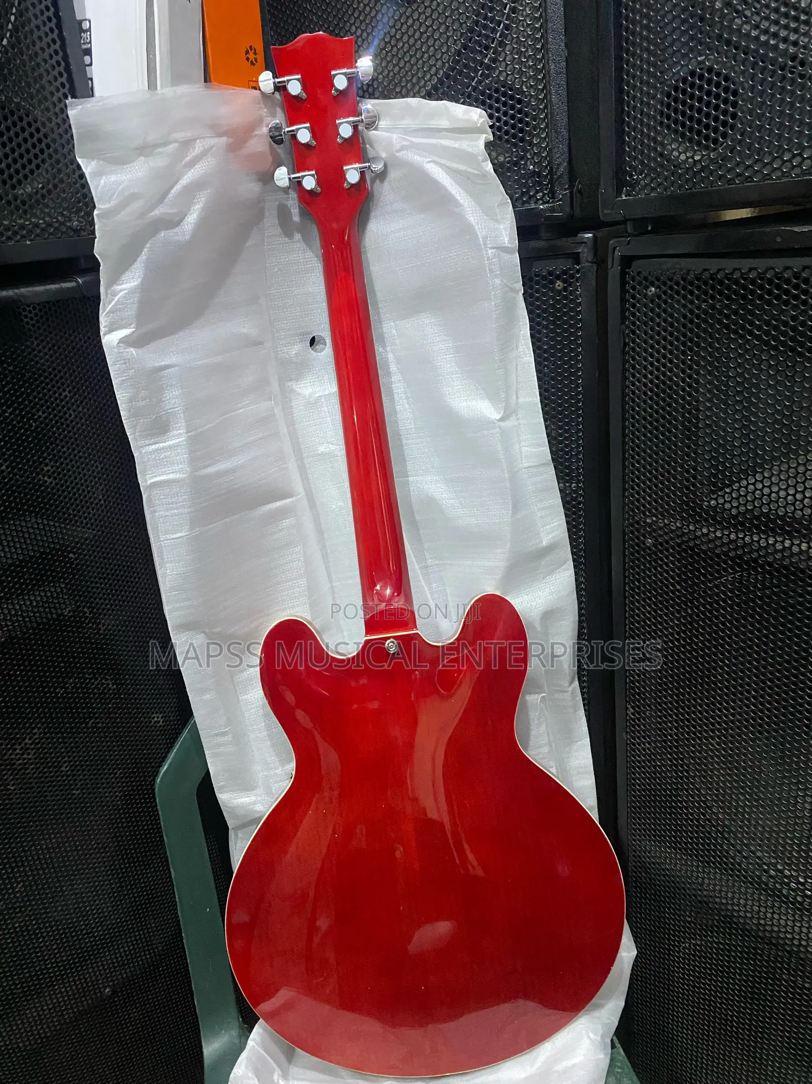 Semi-Hollow Body Electric Guitar,