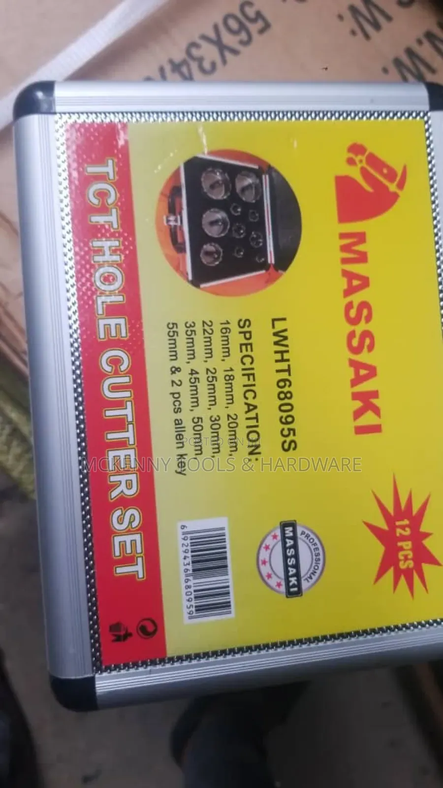 Massaki 12 PCS TCT Hole Cutter
