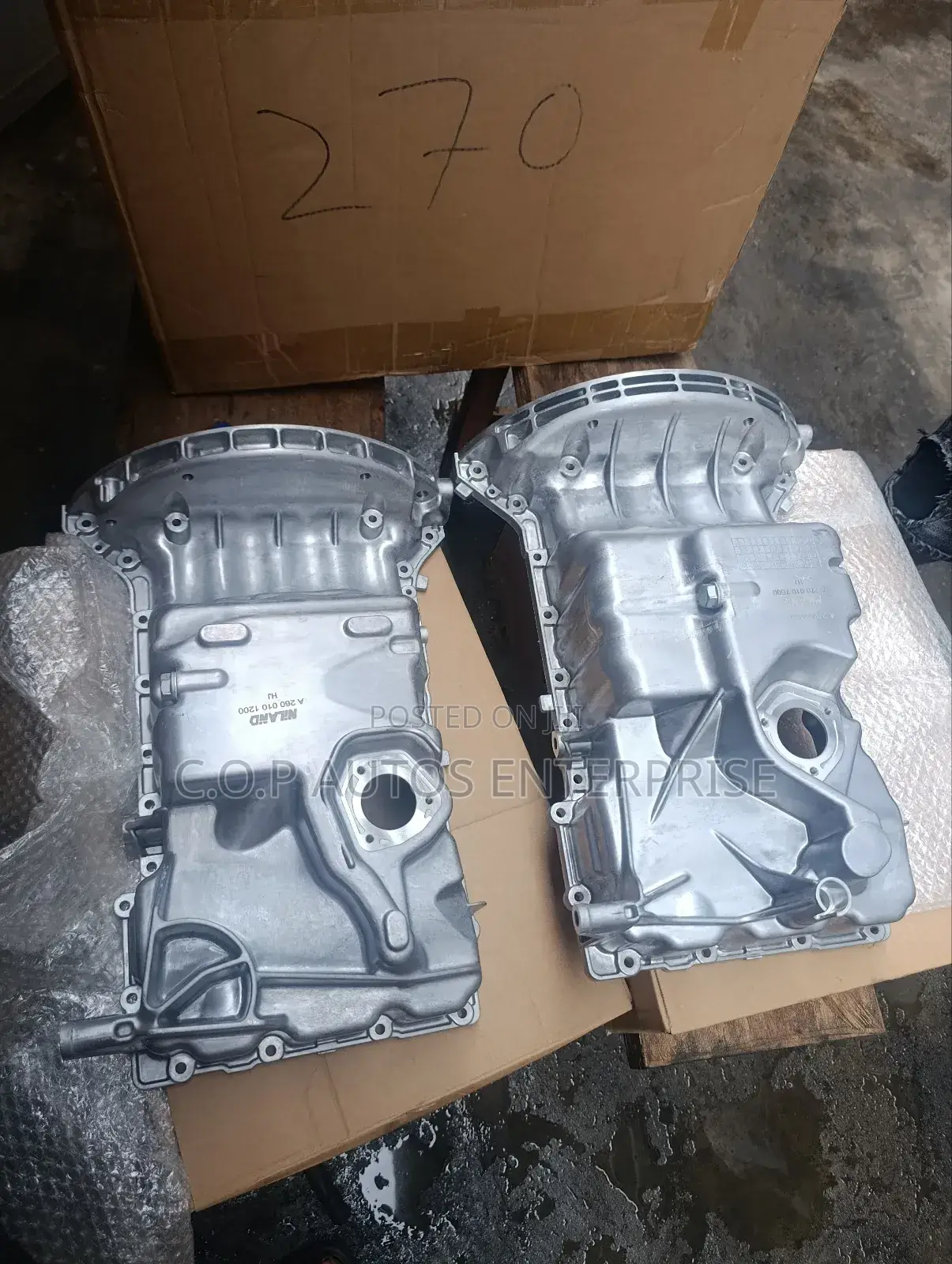 270 Engine Sump For Mercedes Benz Gla,Cla,B-class 2013-2017