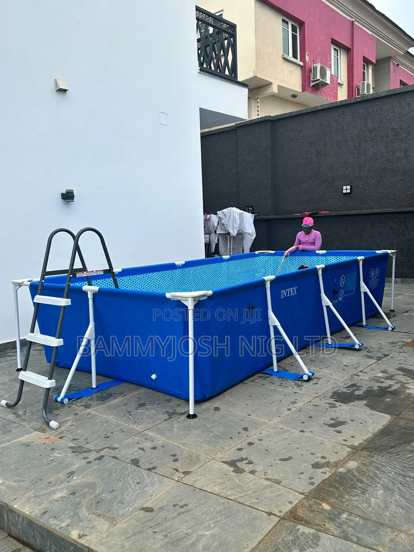 Above Ground Pool With Ladder 15ft X 7.2ft X 35” for Adults