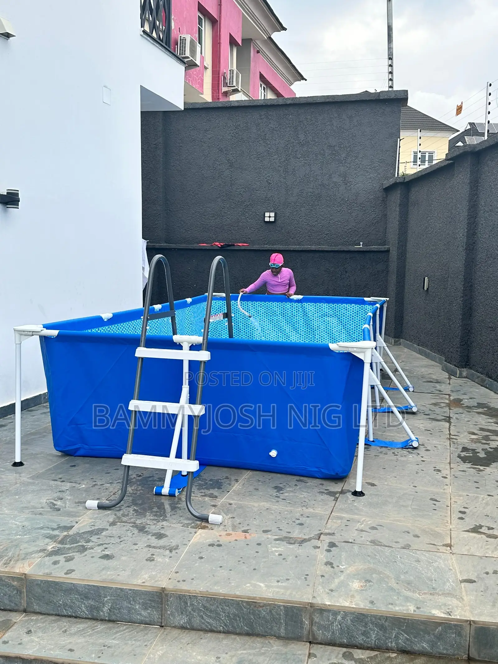 Above Ground Pool With Ladder 15ft X 7.2ft X 35” for Adults
