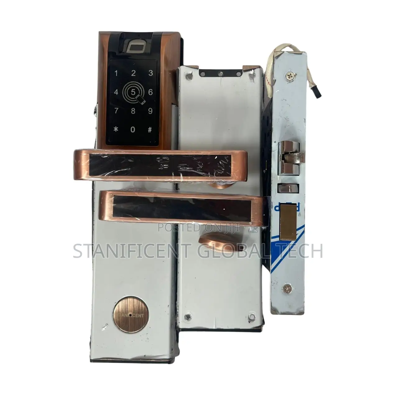 Stanificent 4-in-1 Smart Ttlock (Fingerprint, Password, Card App)