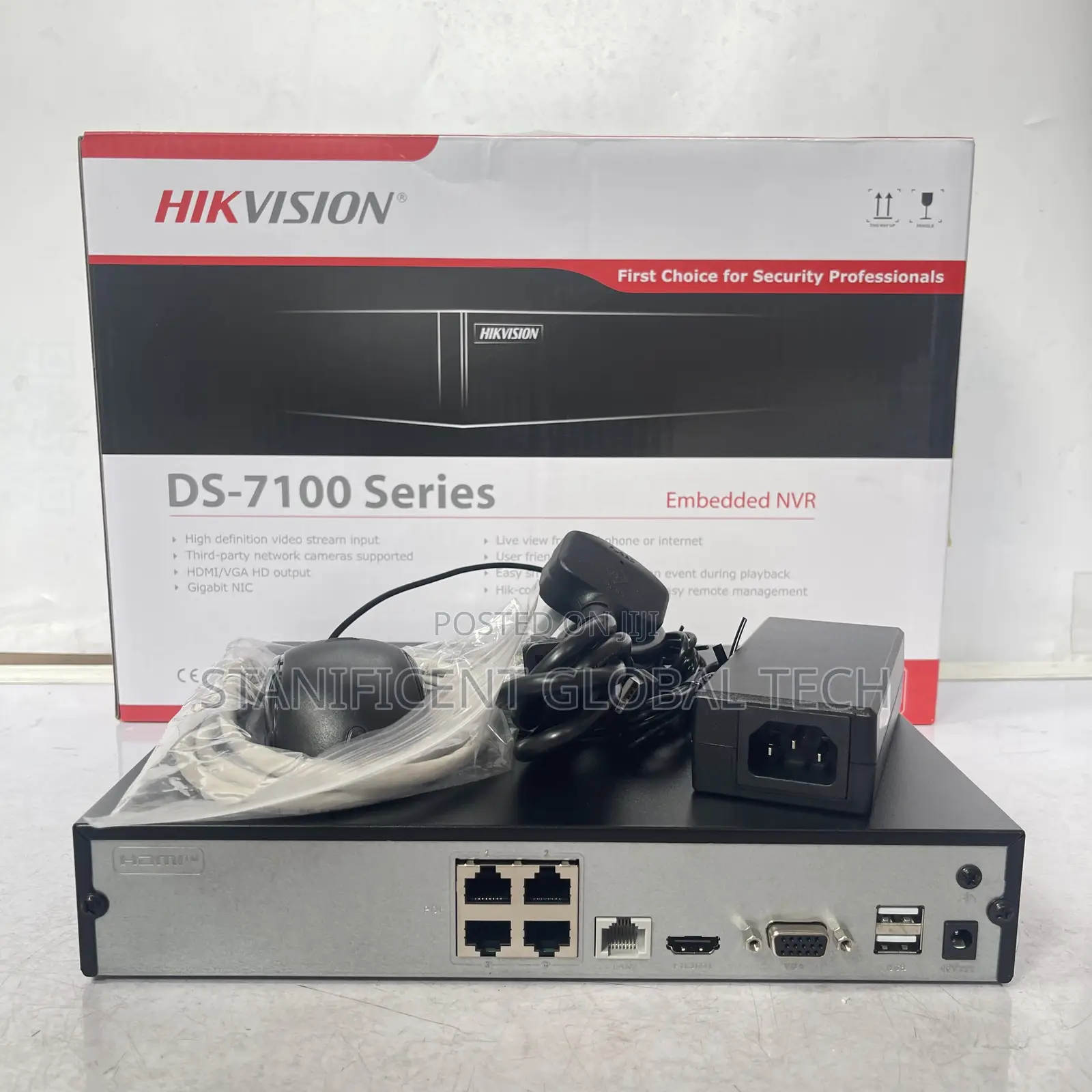 Hikvision 4ch Audio Nvr (With Poe)