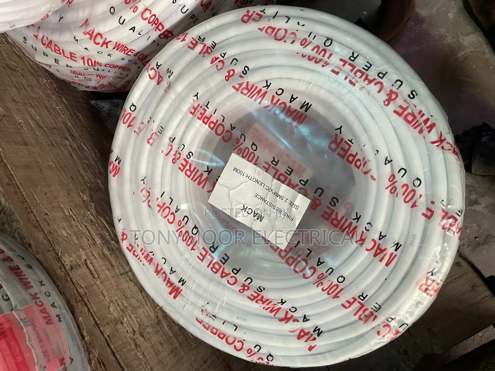 2.5mmx2core Flex Wire