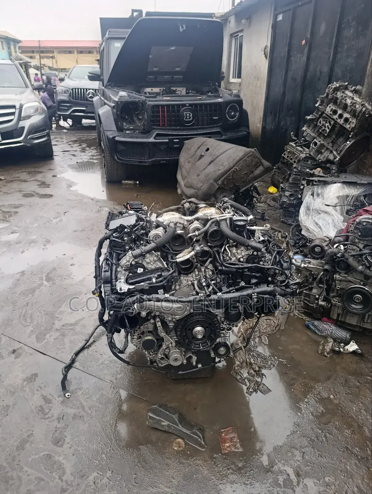 177, V8 Engine For Benz G-wagon,S-class,C-class 2016-2023