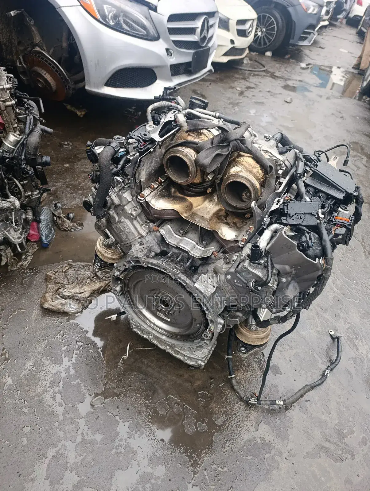 177, V8 Engine For Benz G-wagon,S-class,C-class 2016-2023