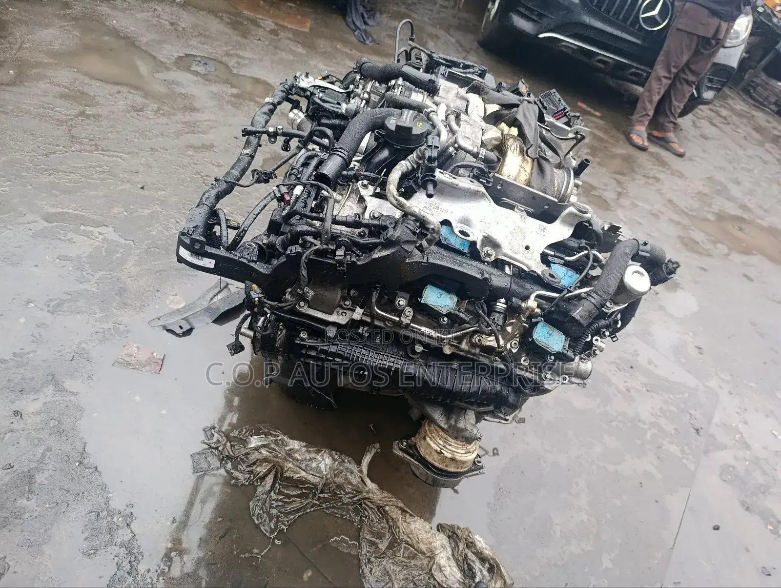 177, V8 Engine For Benz G-wagon,S-class,C-class 2016-2023