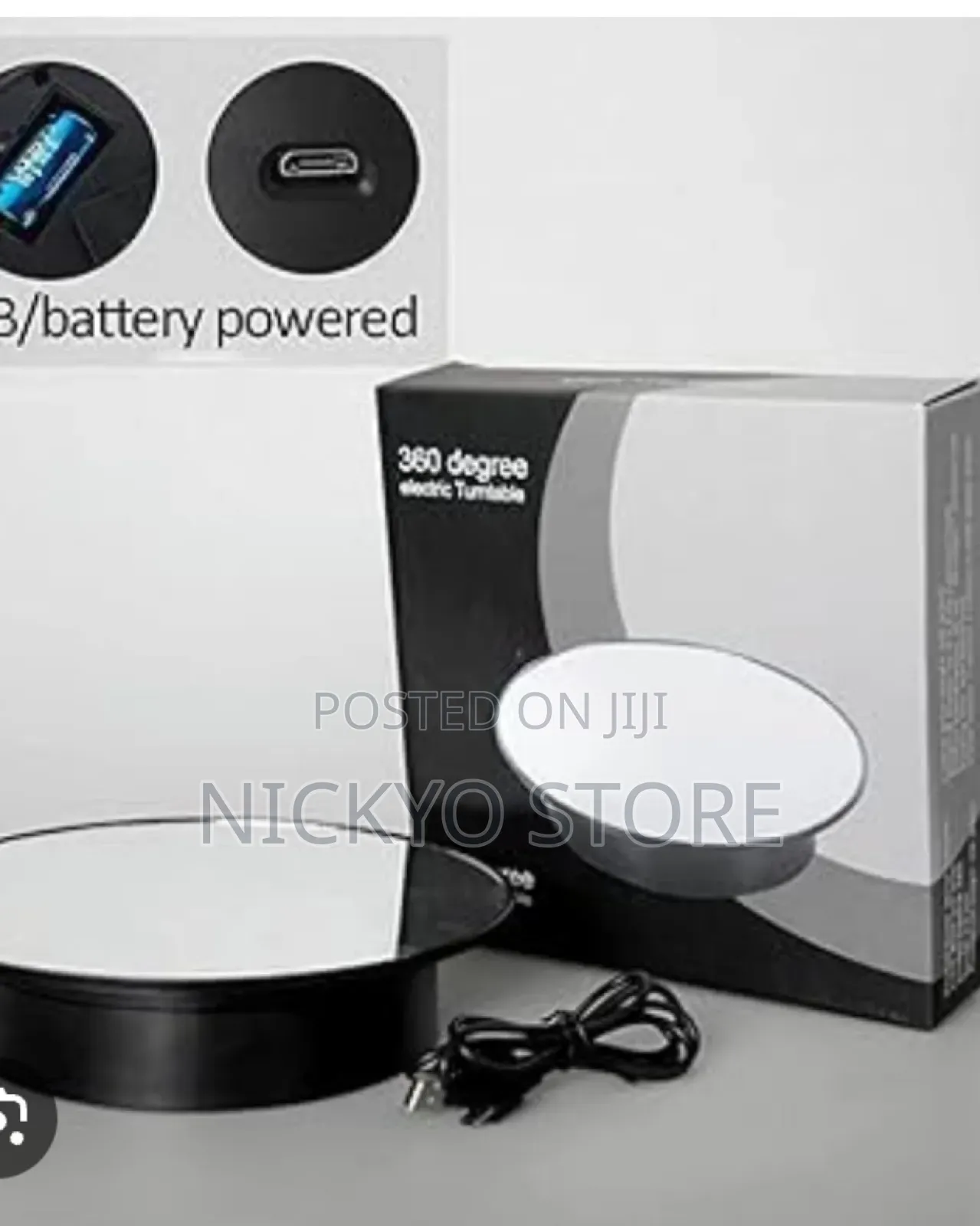 360° Electric Mirror Turntable