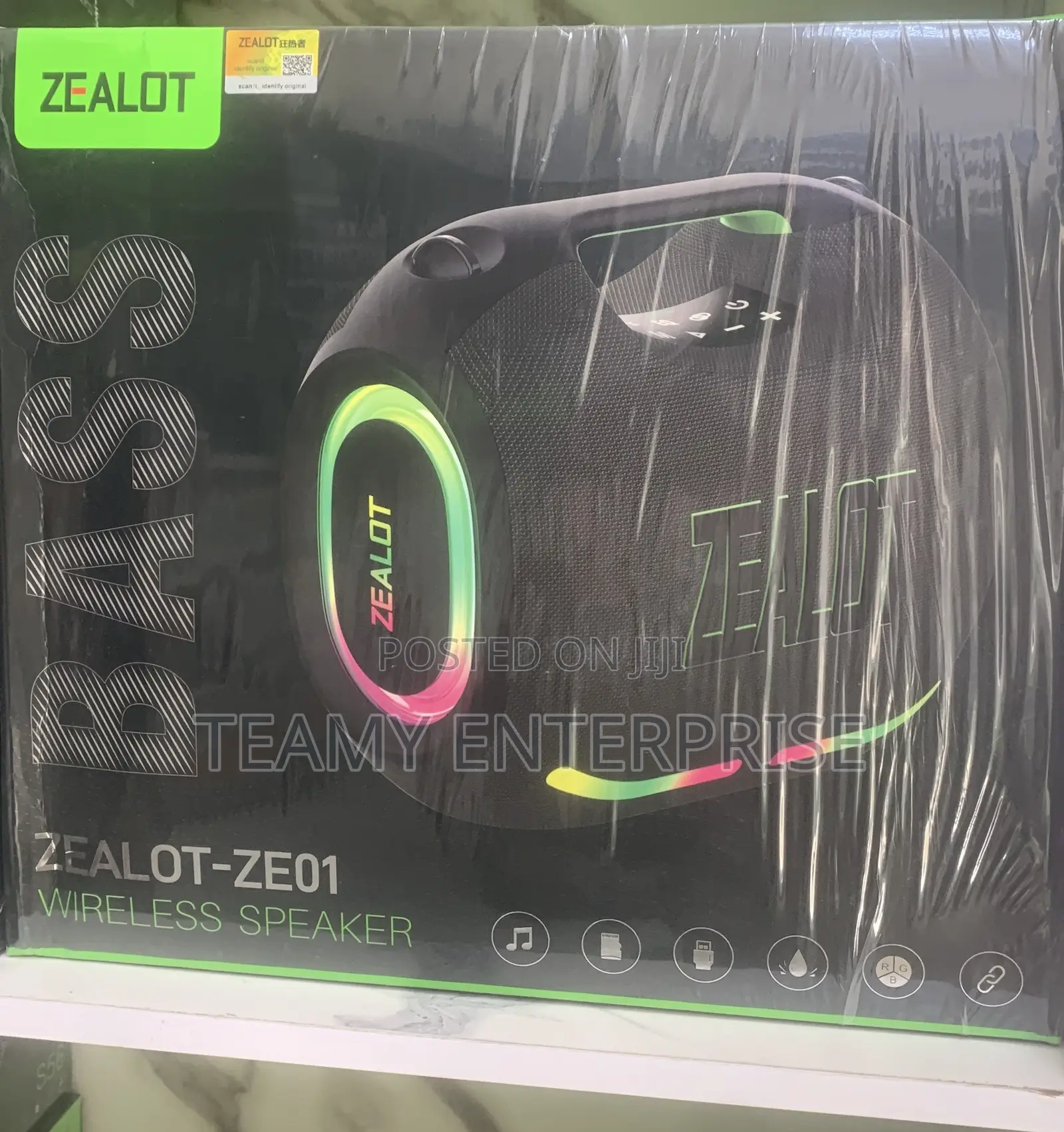 Zealot Ze01 Wireless Bluetooth Bass Speaker 120w