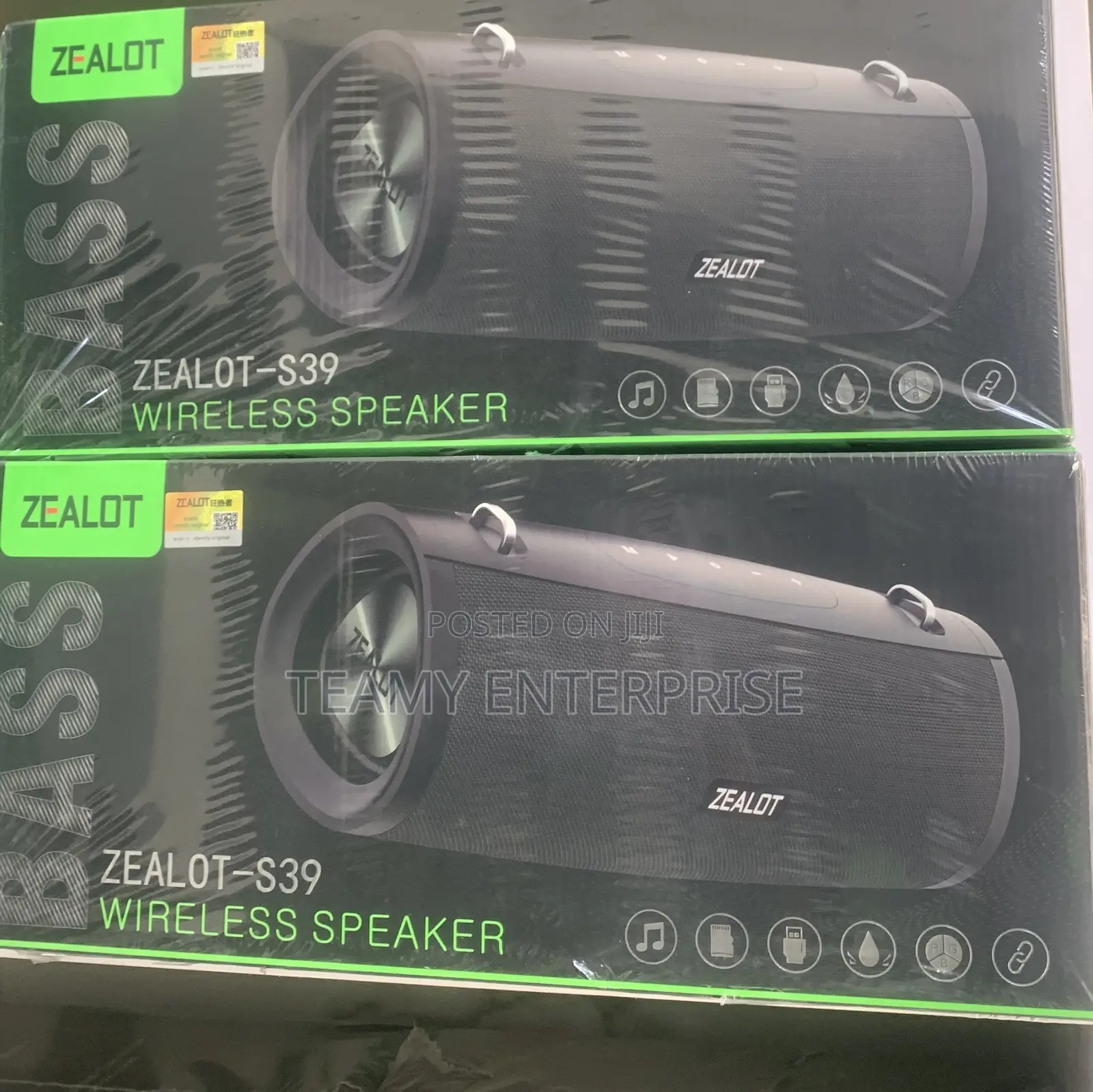 Zealot S39 Wireless Speaker - Bass Bluetooth Mp3
